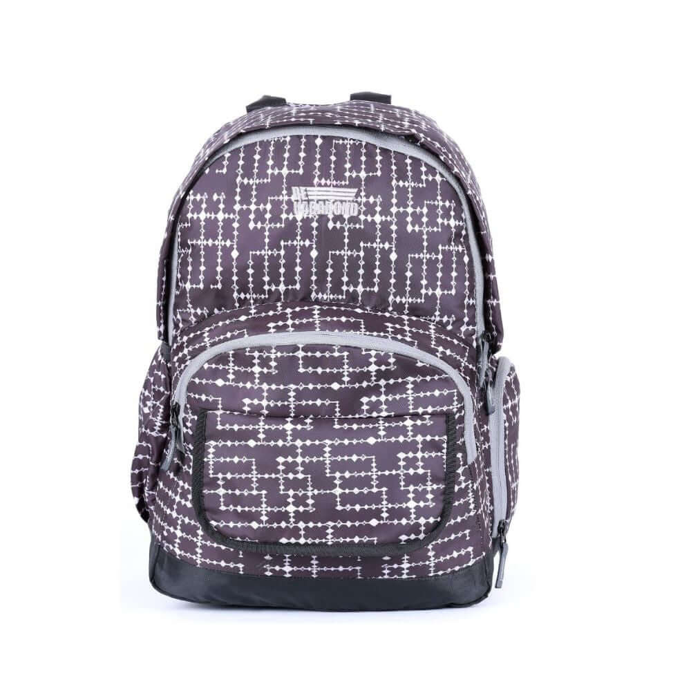 Galaxy-Black School/College Bag with stylish design, spacious compartments for books and essentials.