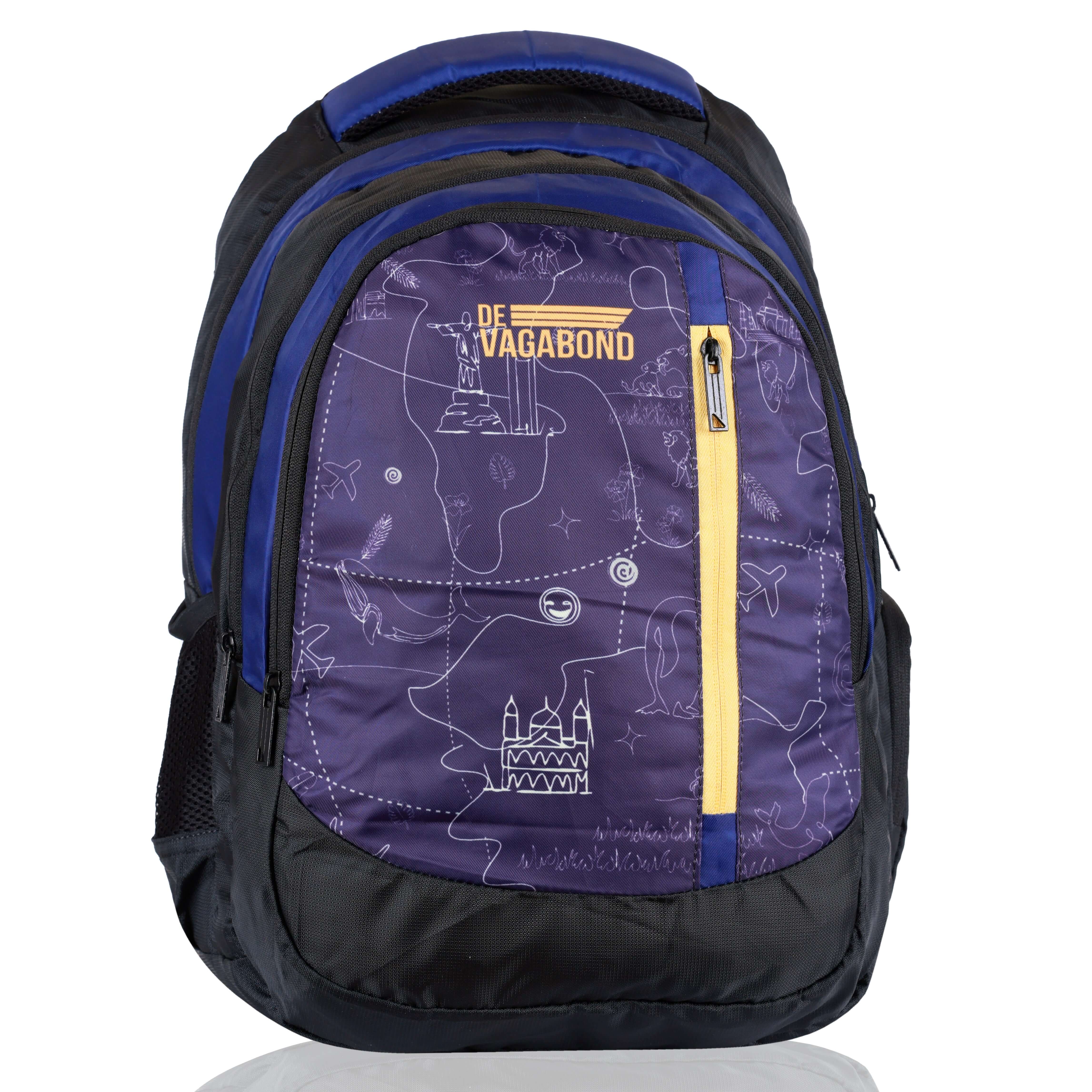 Jezz school backpack 45L. (purple)