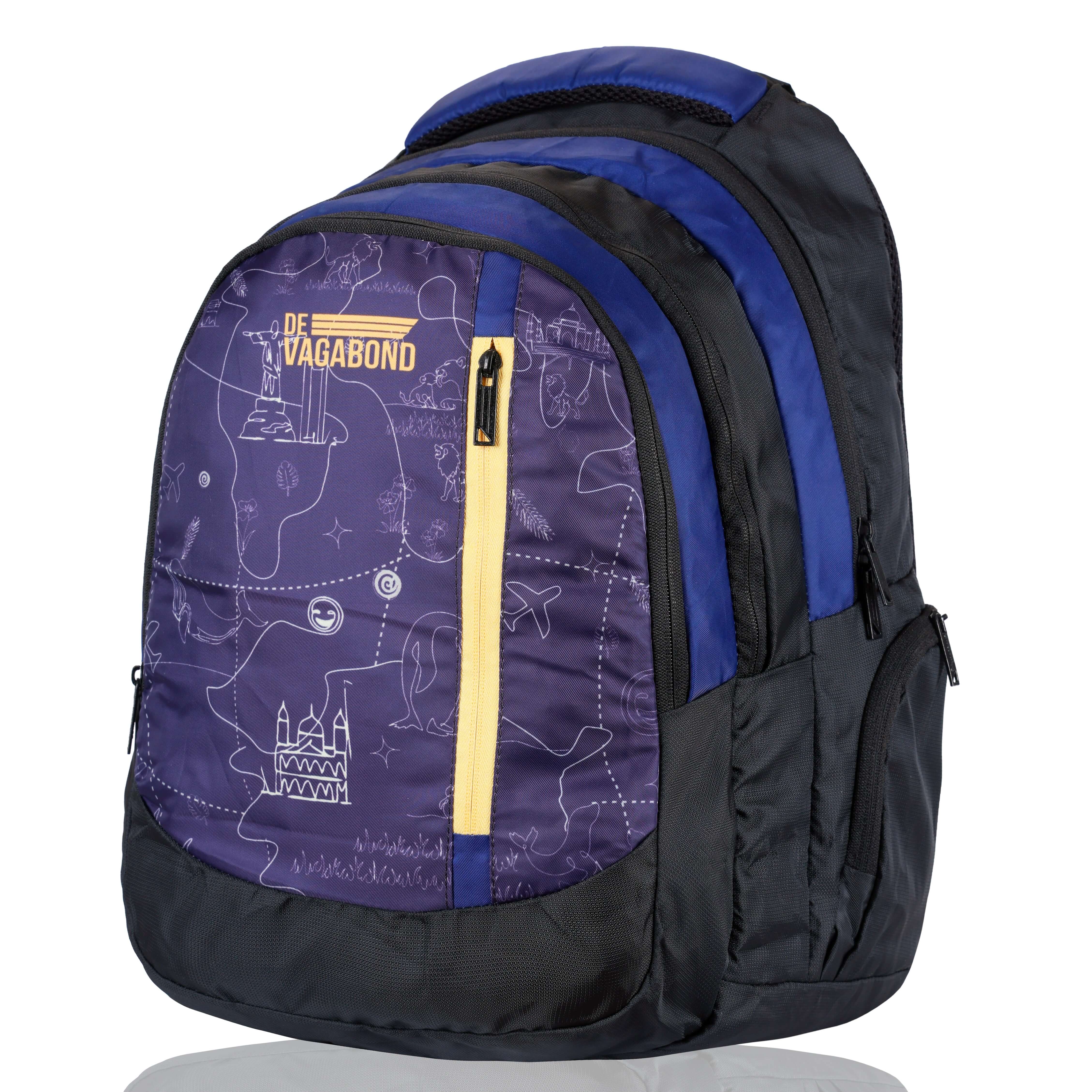 Jezz school backpack 45L. (purple)