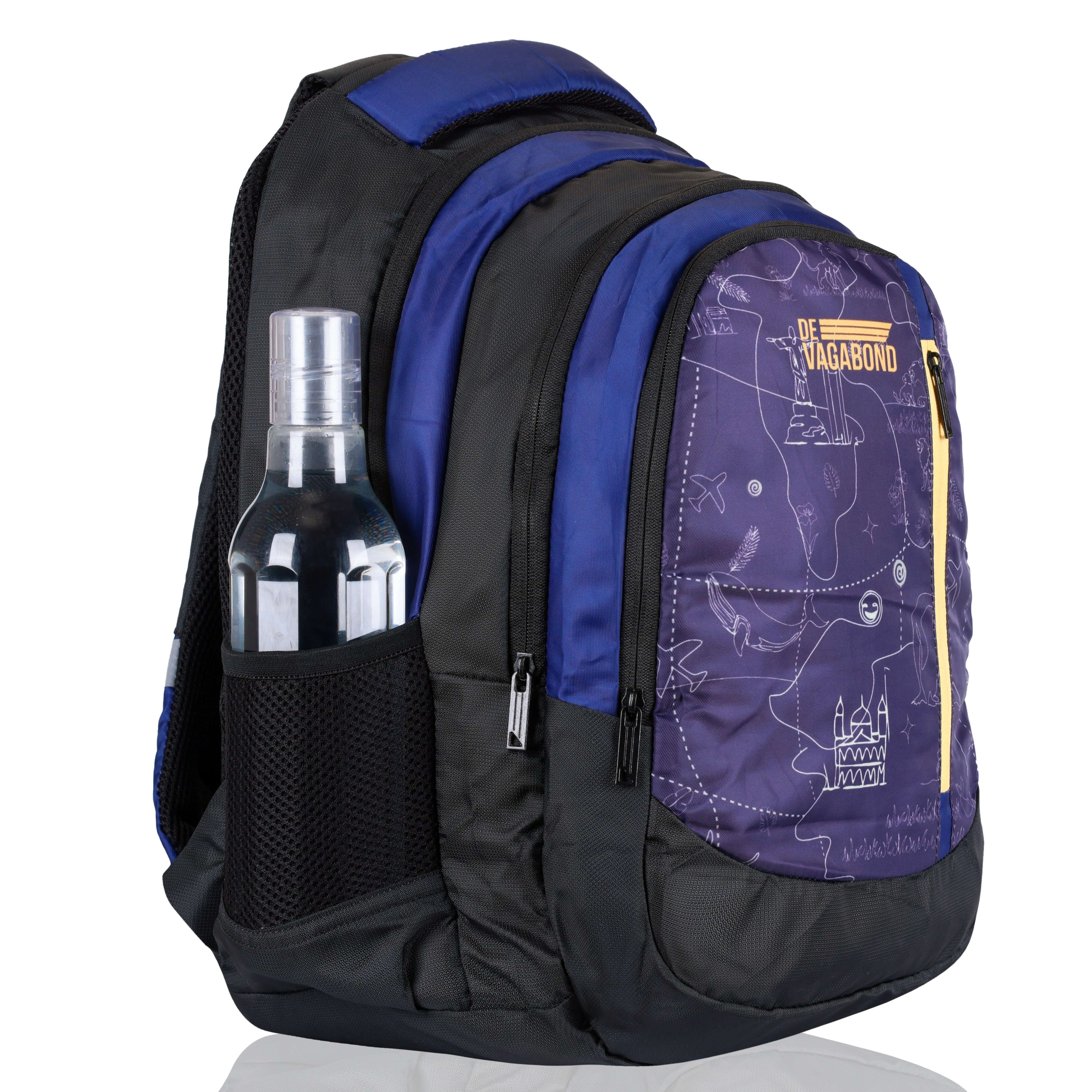 Jezz school backpack 45L. (purple)