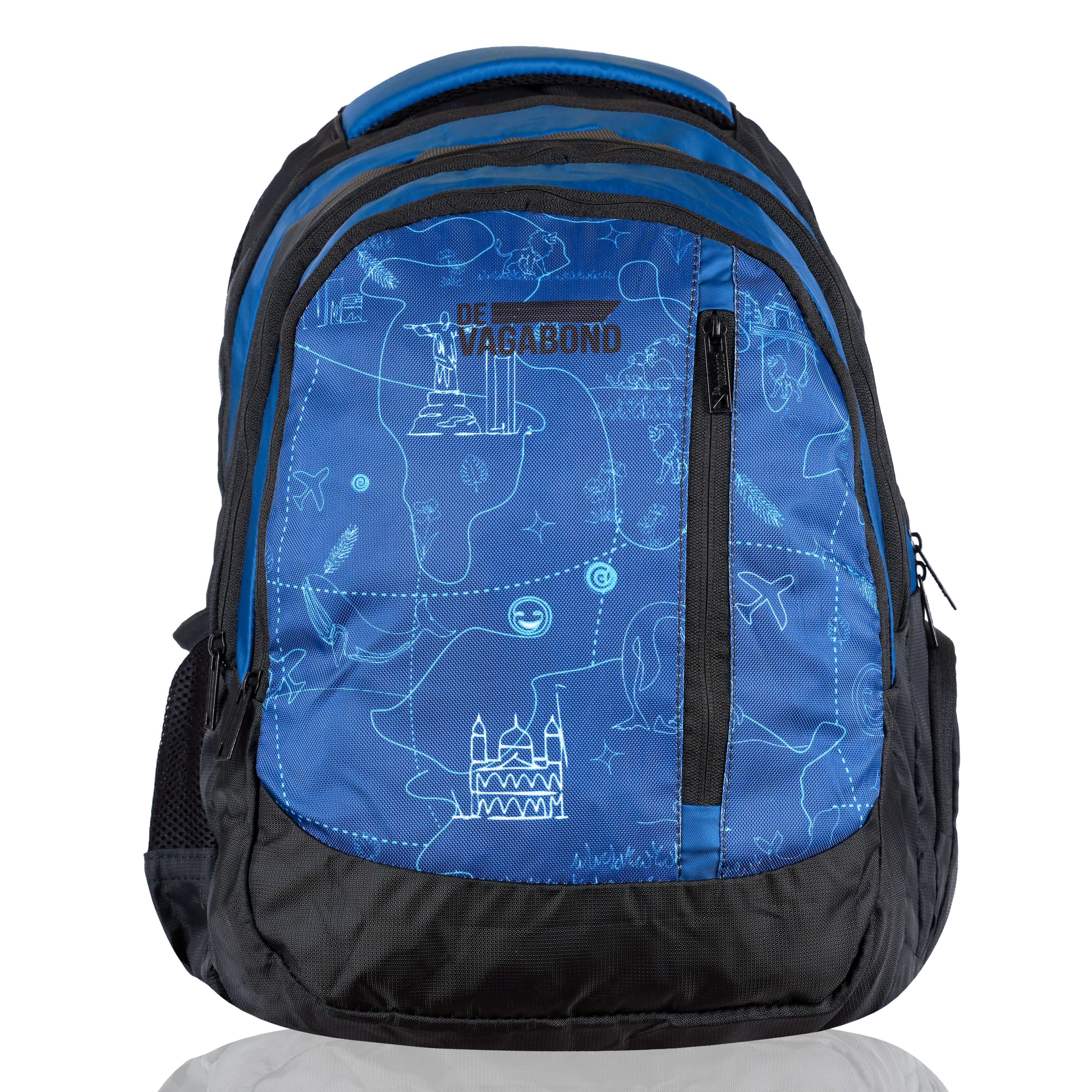 Jezz school backpack 45L. (Blue)
