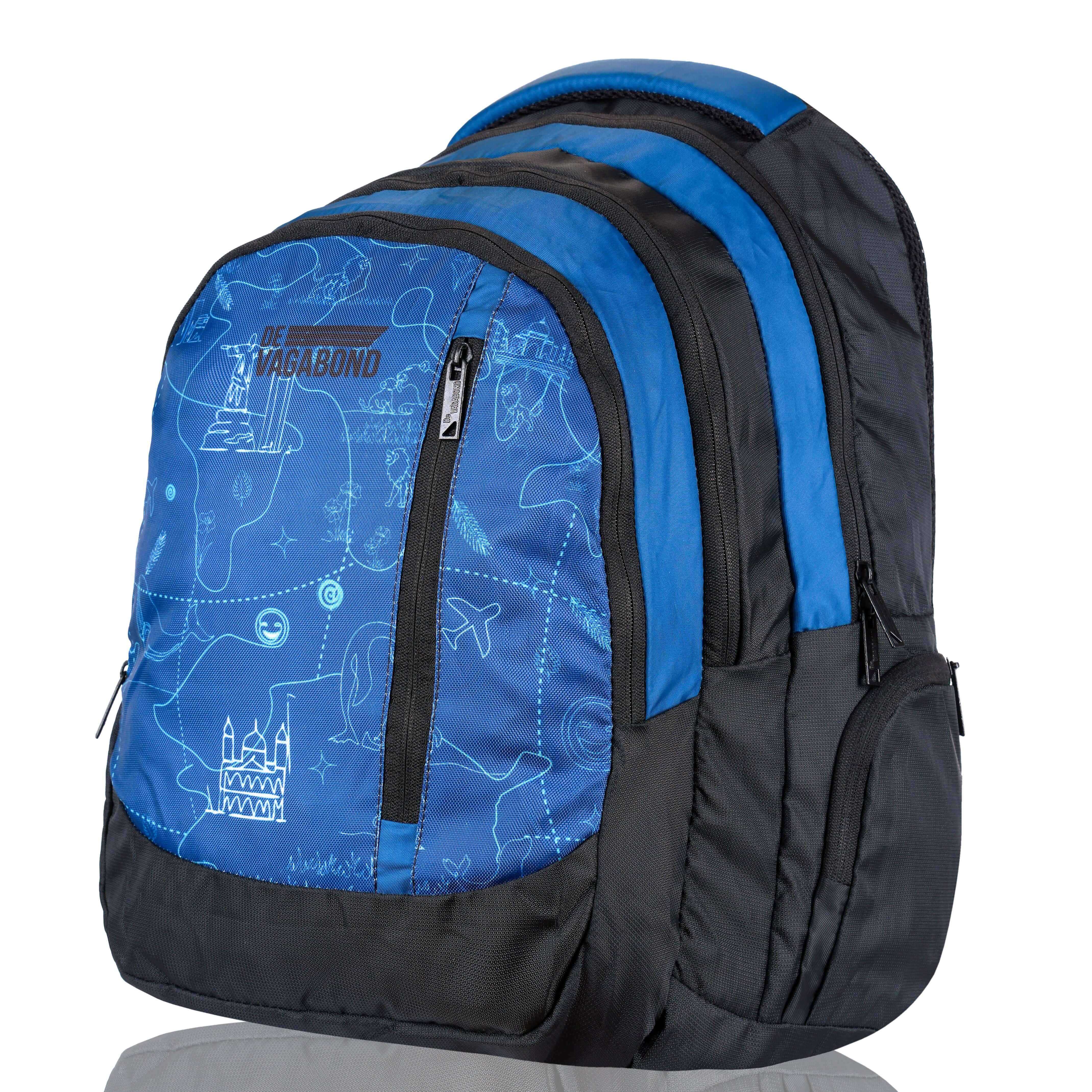 Jezz school backpack 45L. (Blue)