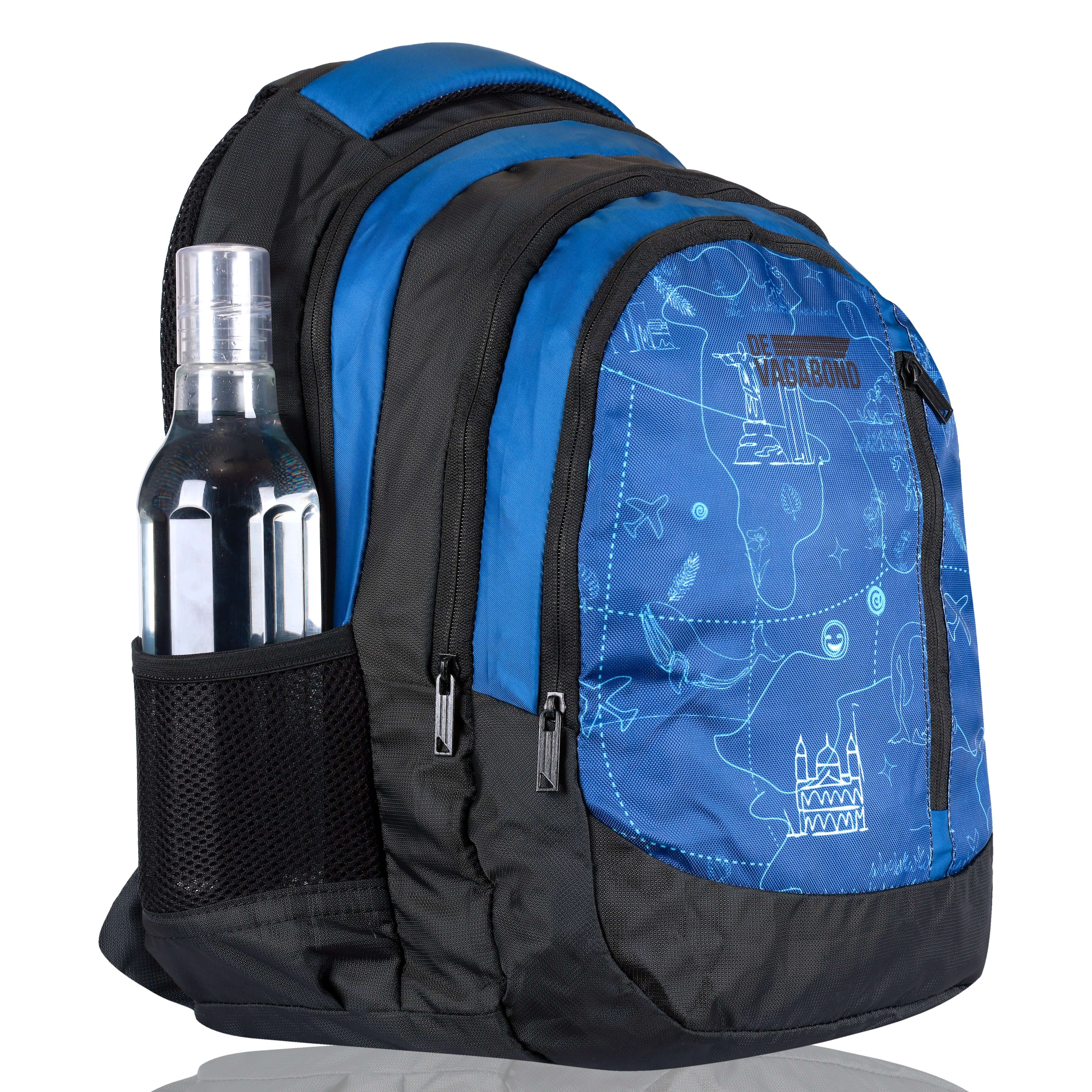 Jezz school backpack 45L. (Blue)