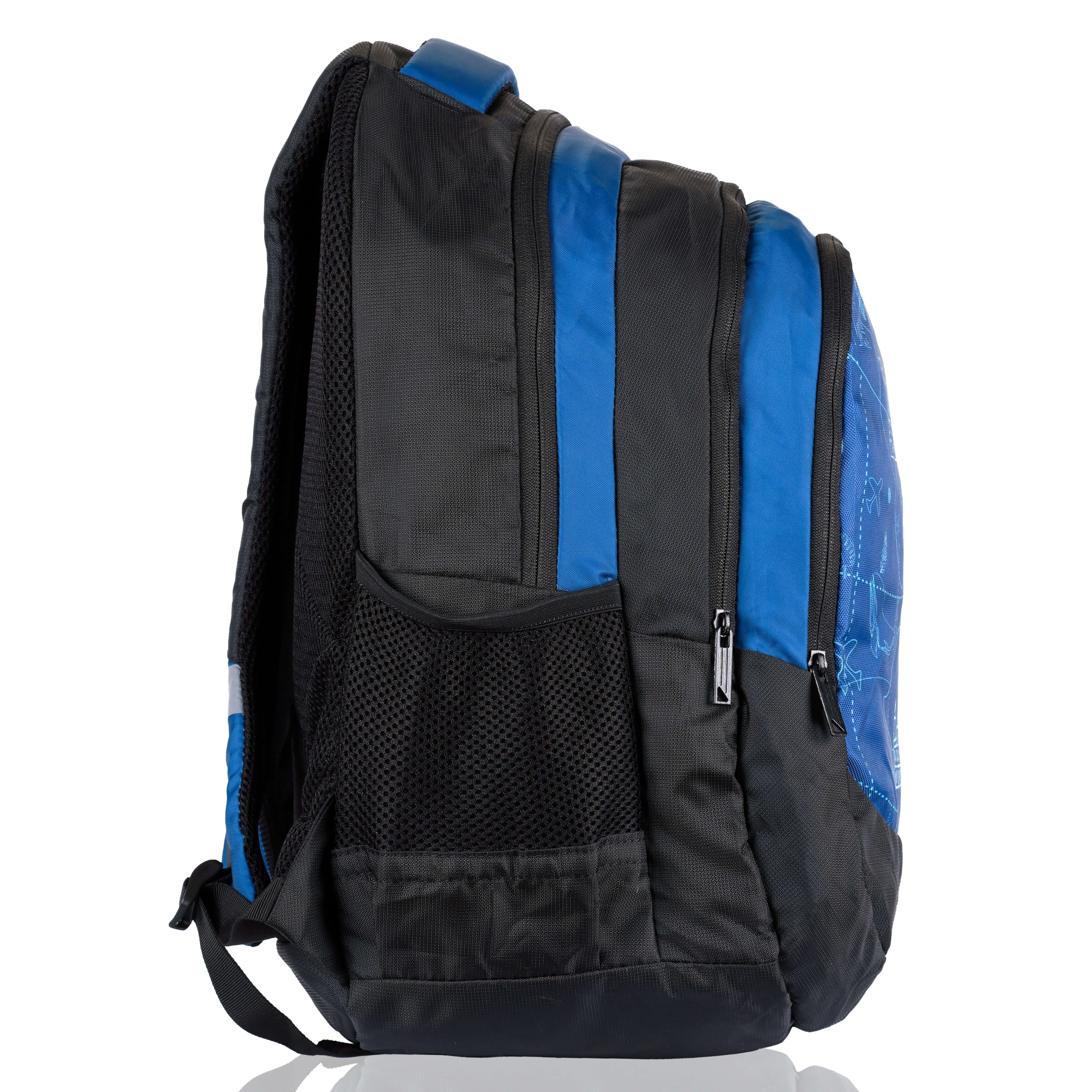 Jezz school backpack 45L. (Blue)