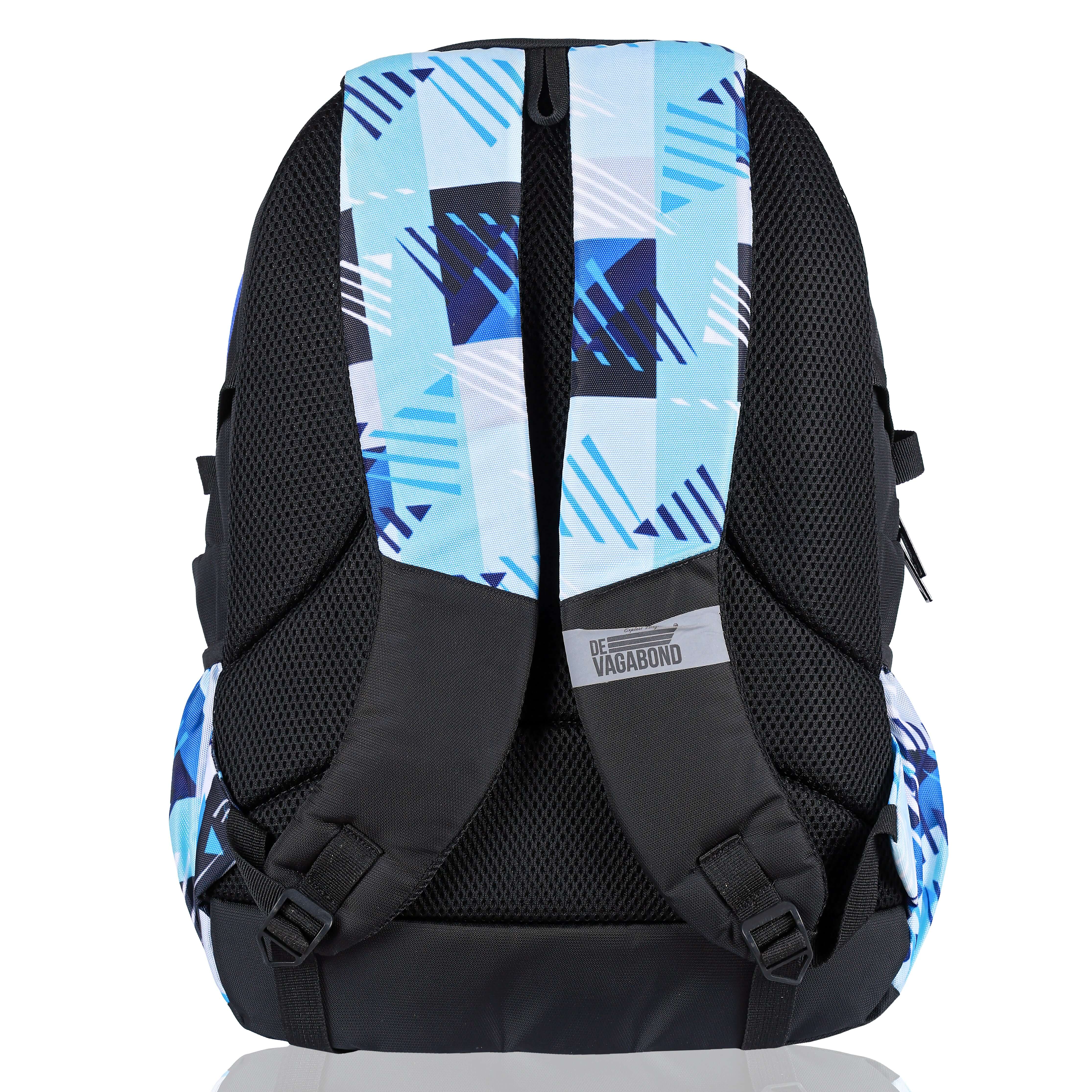 Tom 1.21 casual school backpack 33L, water-resistant fabric, multiple compartments, stylish design.