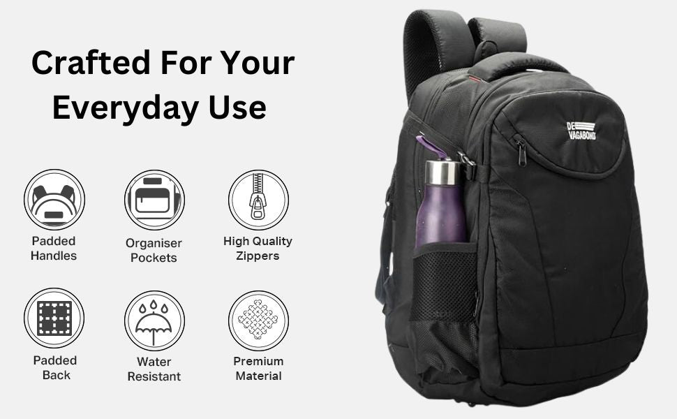 Alia Blue Laptop/Office Backpack 17 inch 35Ltr.