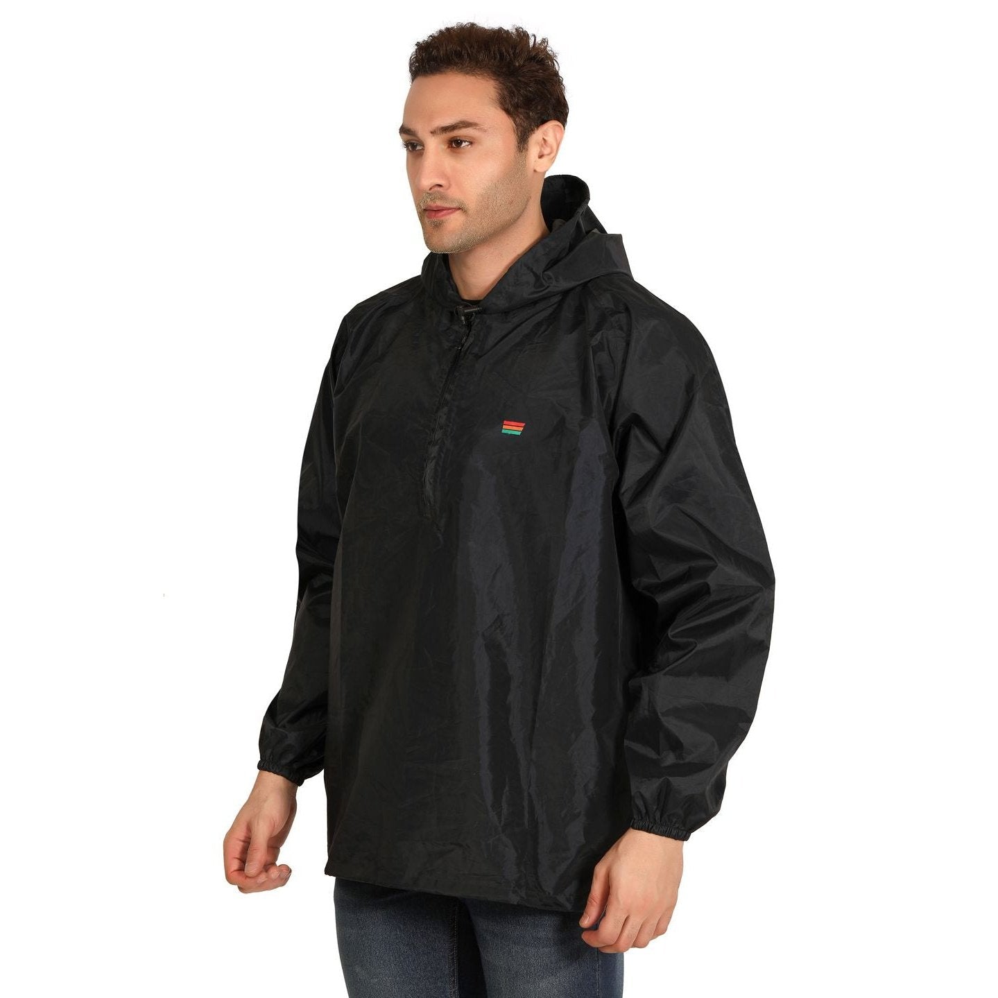 DV Pro Mens Rain Cheater Black DE VAGABOND