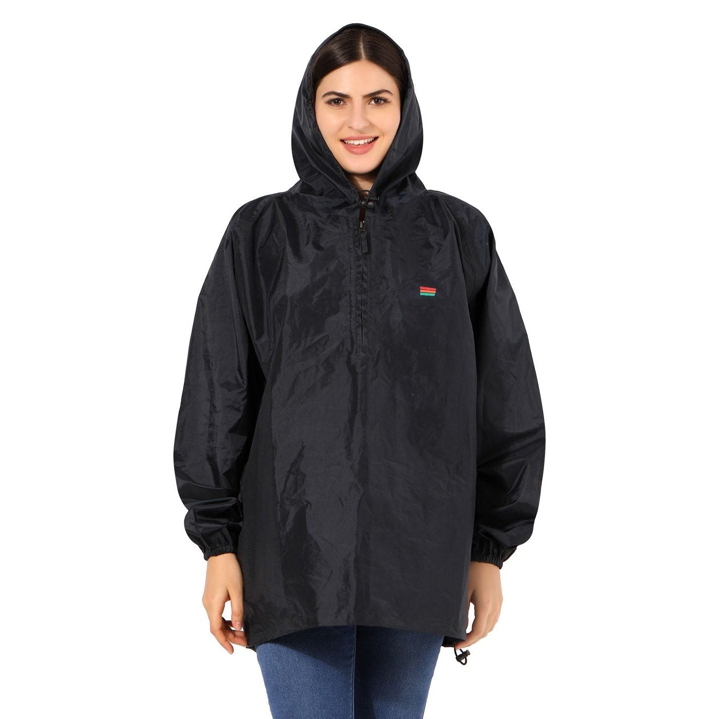 DV Pro Womens Rain Cheater Black DE VAGABOND