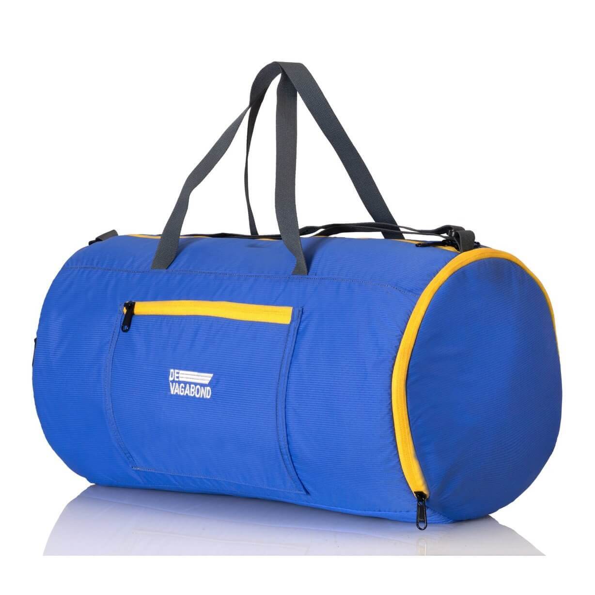 Packable gym bag Blue DE VAGABOND
