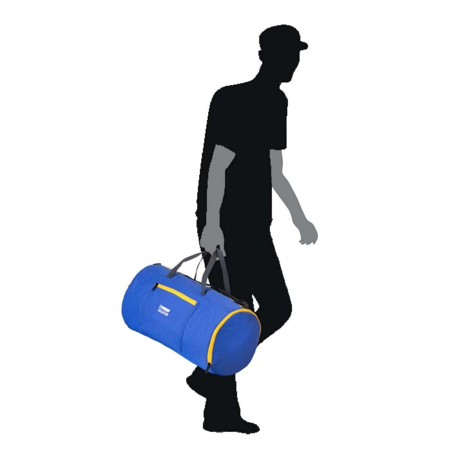 Packable gym bag Blue DE VAGABOND