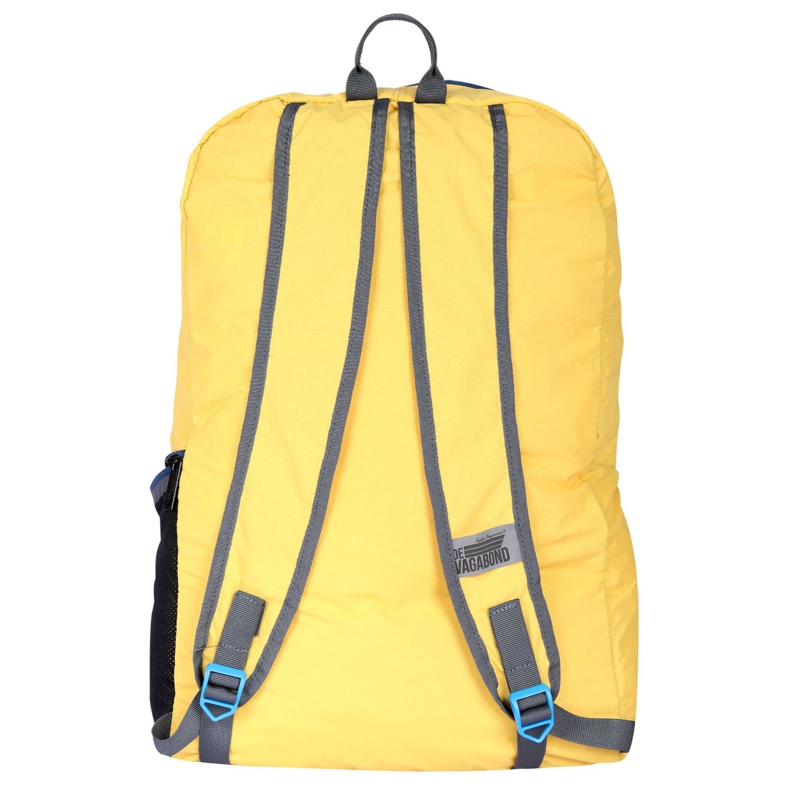 Packable Backpack Yellow DE VAGABOND