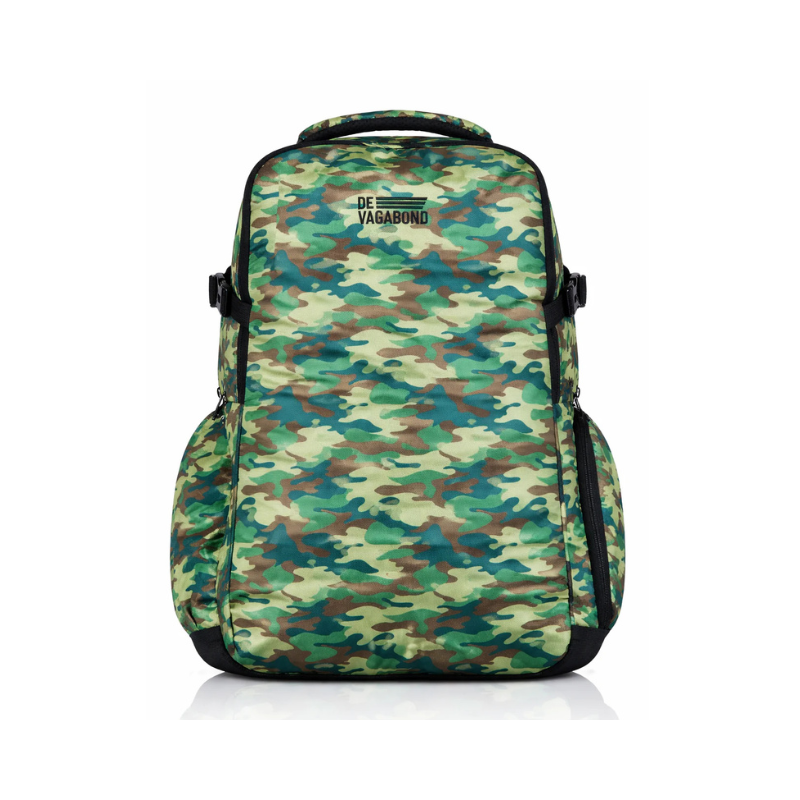 Splash 3.21  school/college bag 40L.  with shoe compartment (Green) Boys and girls