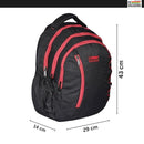 Leon Casual/School Bag 25 Liters (Blue).