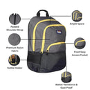 Lukup Laptop/office Bag 15 Inch 24 Ltr Grey.