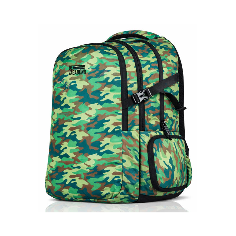 Splash 3.21  school/college bag 40L.  with shoe compartment (Green) Boys and girls