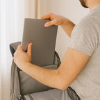 Peek laptop bag 30L. (Grey)