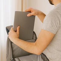 Peek laptop bag 30L. (Grey)