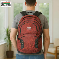 Abstract 5.21 Travel/Laptop Backpack 20 Inch 45 Ltr  (Red)