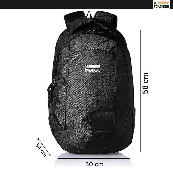 Tria Laptop/Office Bag 15 Inch 32 Ltr. (Black)