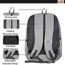 Kin Laptop/Office Bag 17 Inch 18 Ltr Grey.