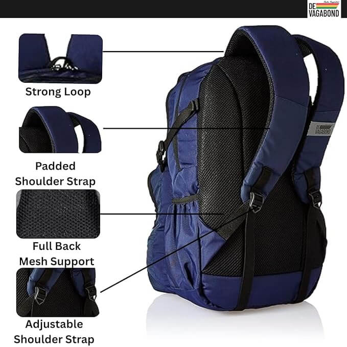 Tom casual/school bag 33L. (Blue)