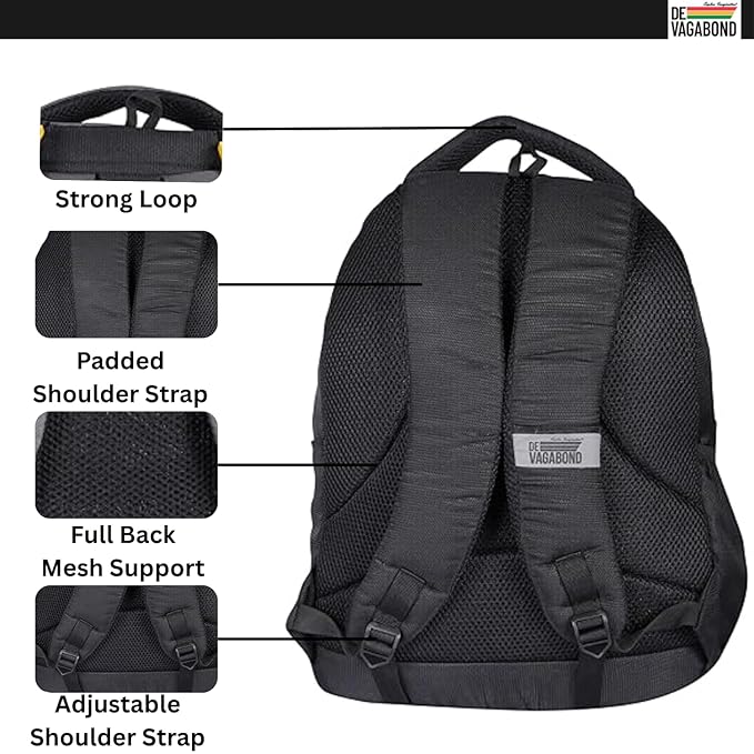 Leon Casual/School Bag 25 Liters (Blue).