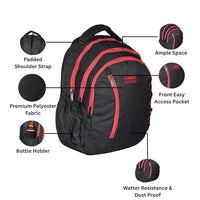 Leon Casual/School Bag 25 Liters (Blue).