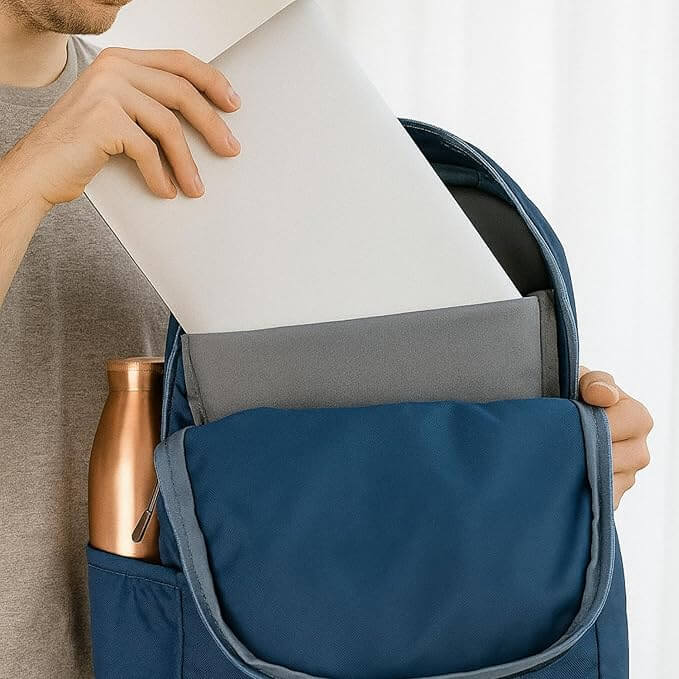 Snug Blue Laptop/Office Bag 15 Inch 22 Ltr.