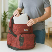 Abstract 5.21 Travel/Laptop Backpack 20 Inch 45 Ltr  (Red)