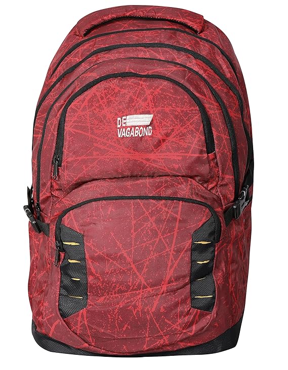 Abstract 5.21 Travel/Laptop Backpack 20 Inch 45 Ltr  (Red)