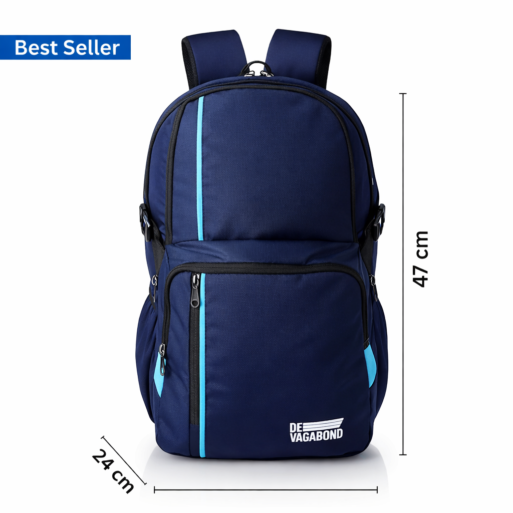 Devagabond Tom casual/school bag 33L. (Blue) Boys and Girls medium Size