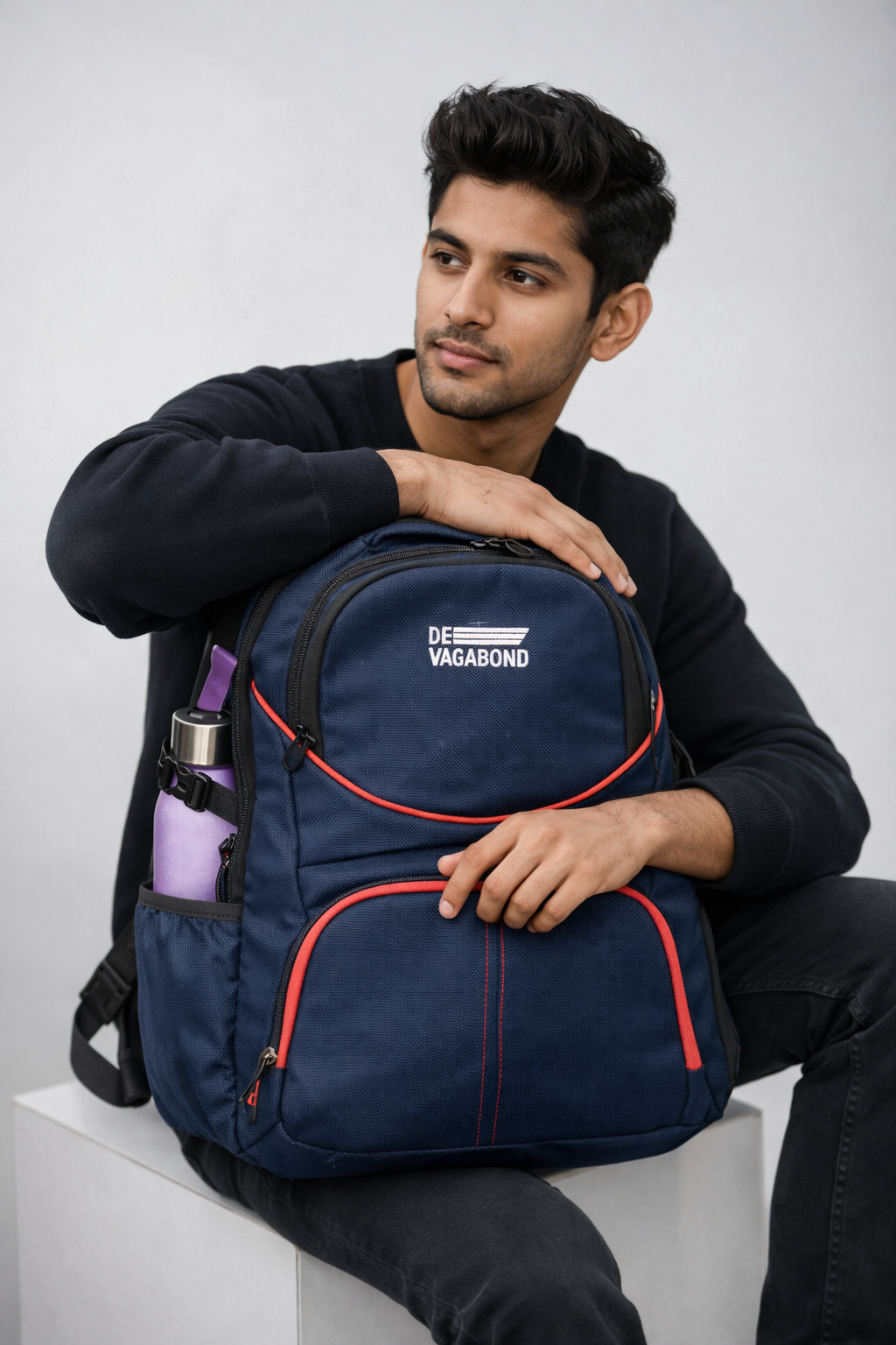 Axix Blue laptop bag 15 inch Backpack office Bag