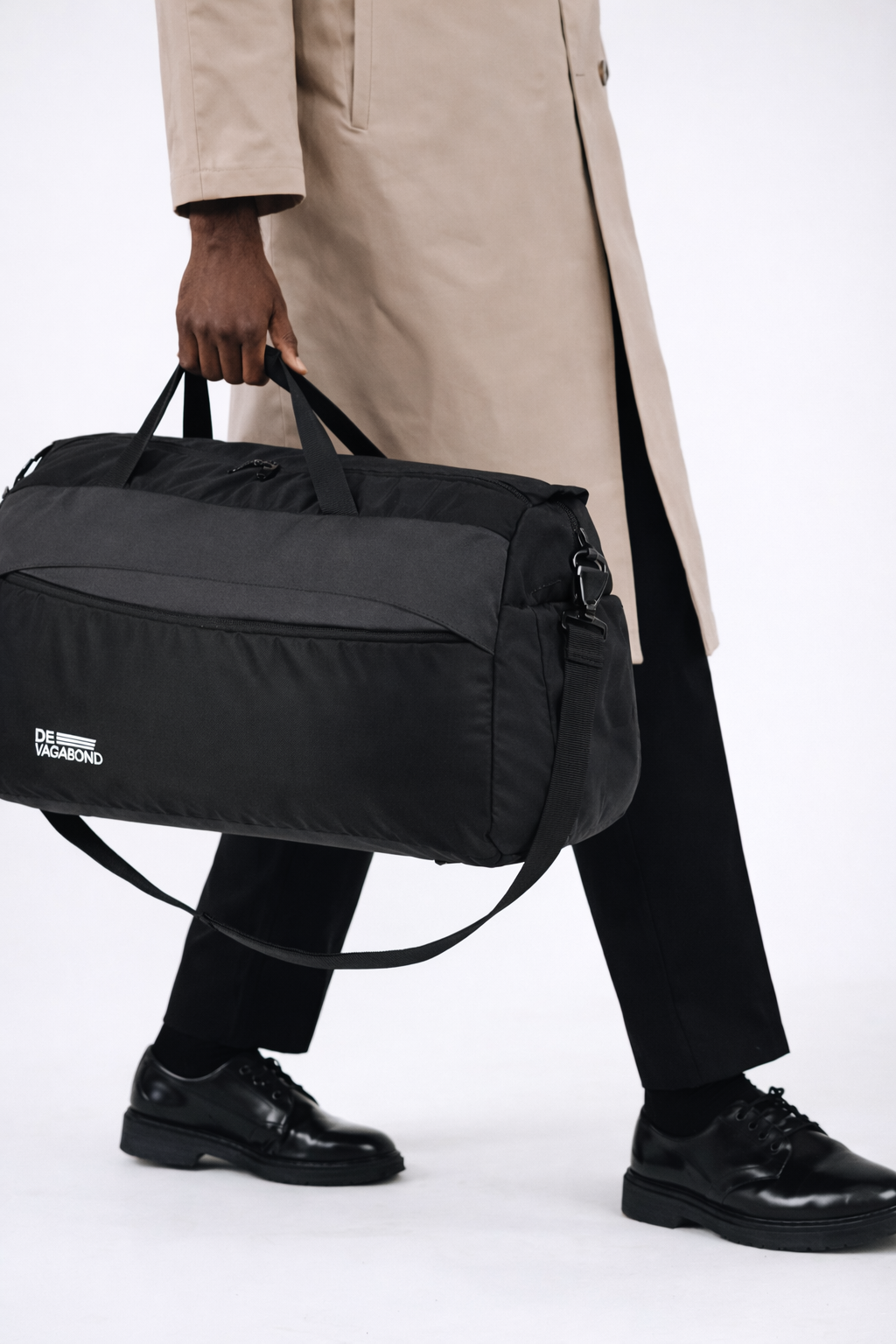 Alfa Travel & Utility Duffle Bag  50 Ltr Black