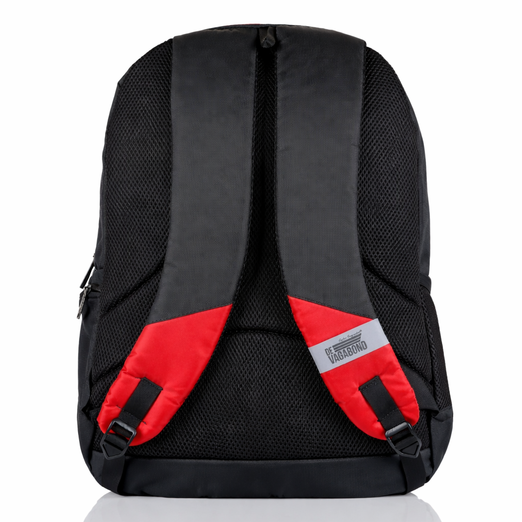 Jezz  Big size school backpack 35 L. (red) Boys and Girls long book sleeve