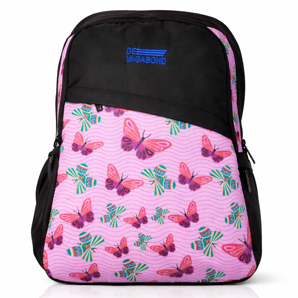 Robin 2.24 # School Bag (Butterfly) for girls and Boys 16 Ltrs