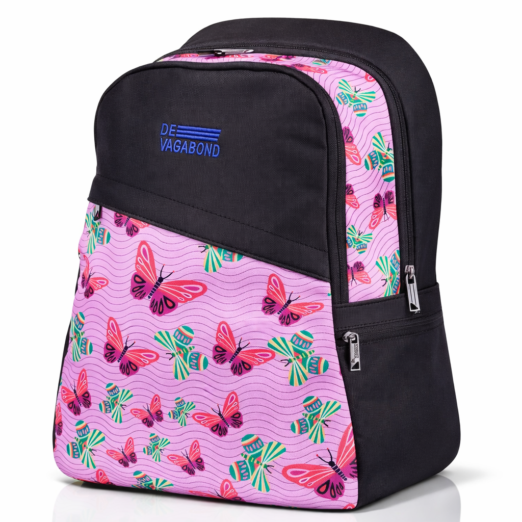 Robin 2.24 # School Bag (Butterfly) for girls and Boys 16 Ltrs