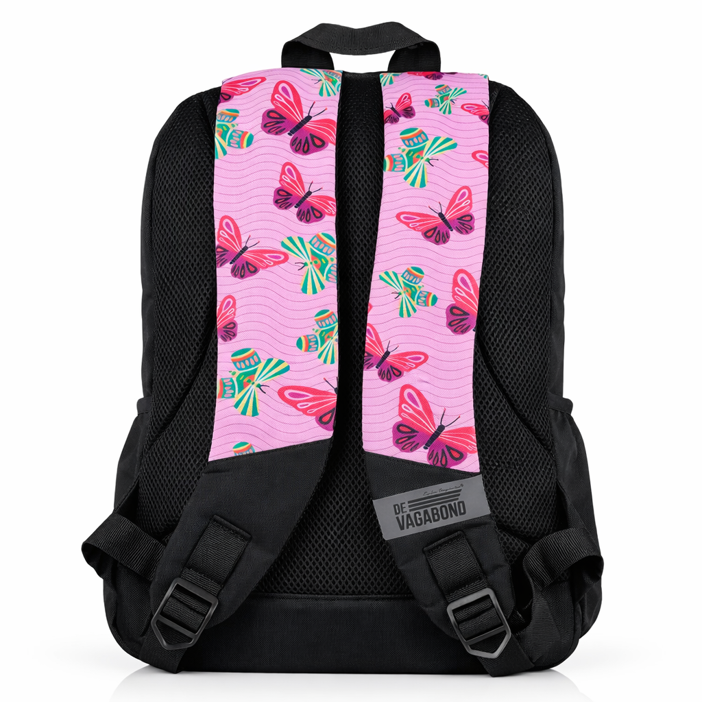 Robin 2.24 # School Bag (Butterfly) for girls and Boys 16 Ltrs