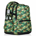 Splash 3.21  school/college bag 40L.  with shoe compartment (Green) Boys and girls