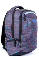 Horizon Grey School/College Bag 15 Inch Blue