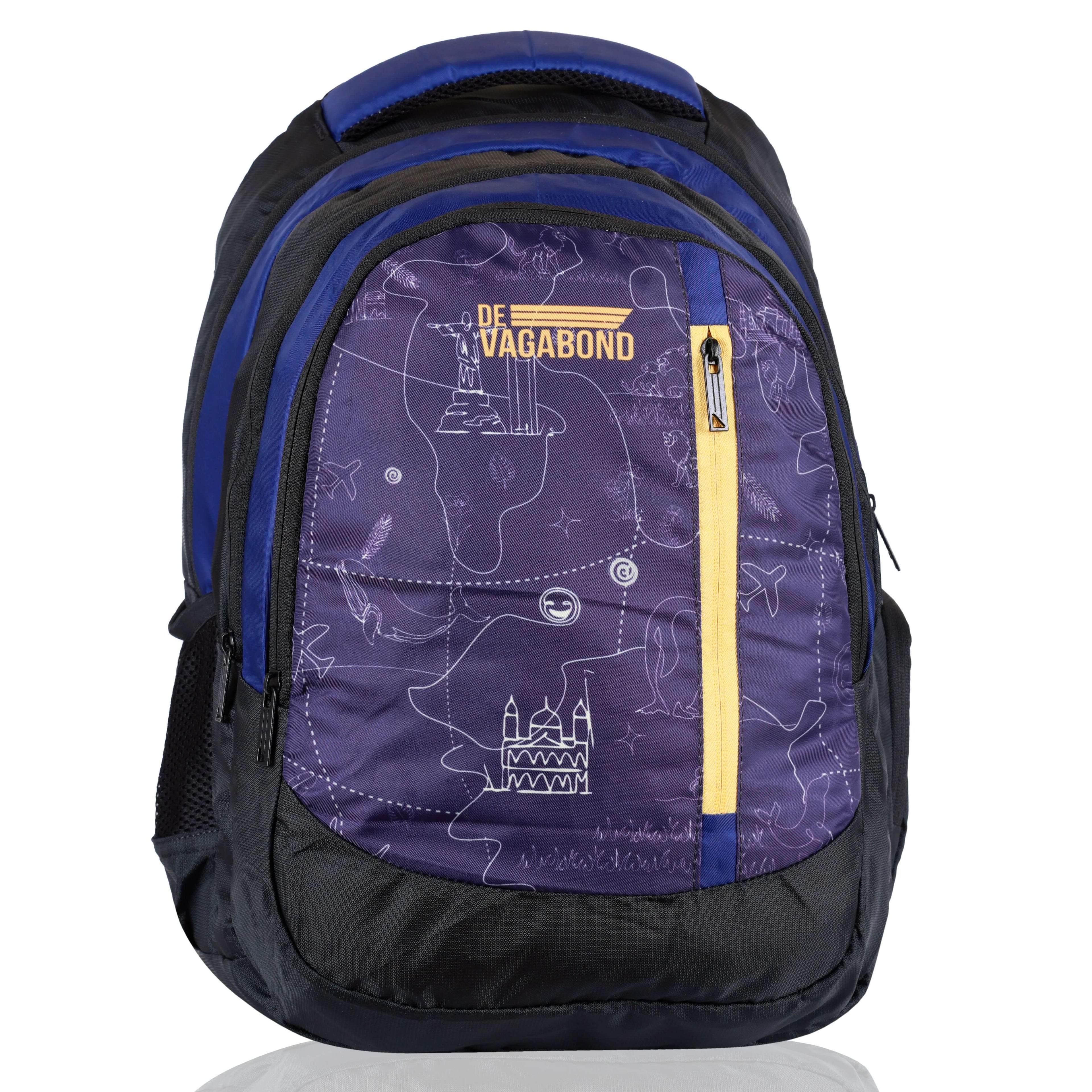 Jezz school backpack 45L. (purple)
