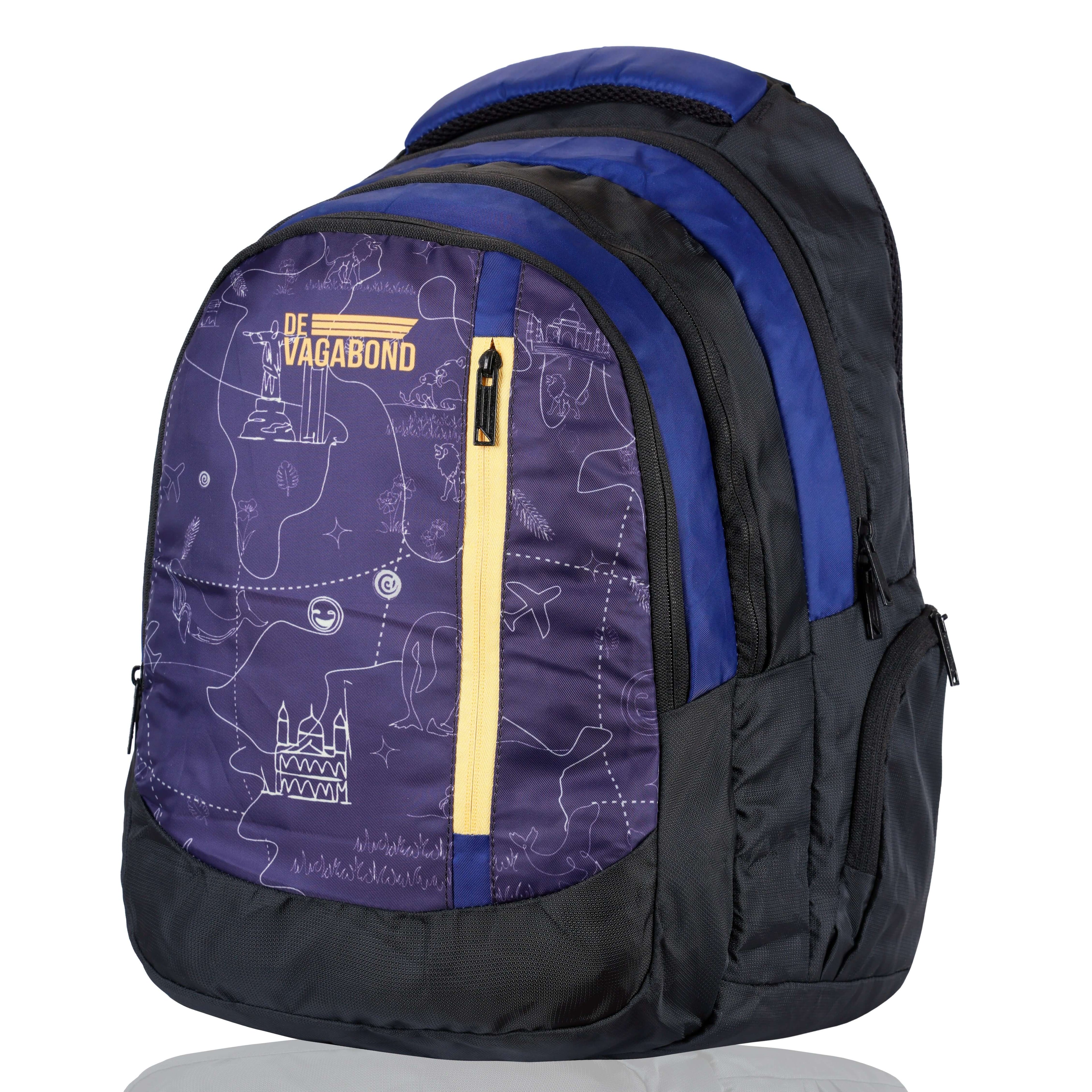 Jezz school backpack 45L. (purple)