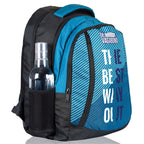 Splash 2.24 casual/school backpack 45L with water bottle pocket and vibrant design.