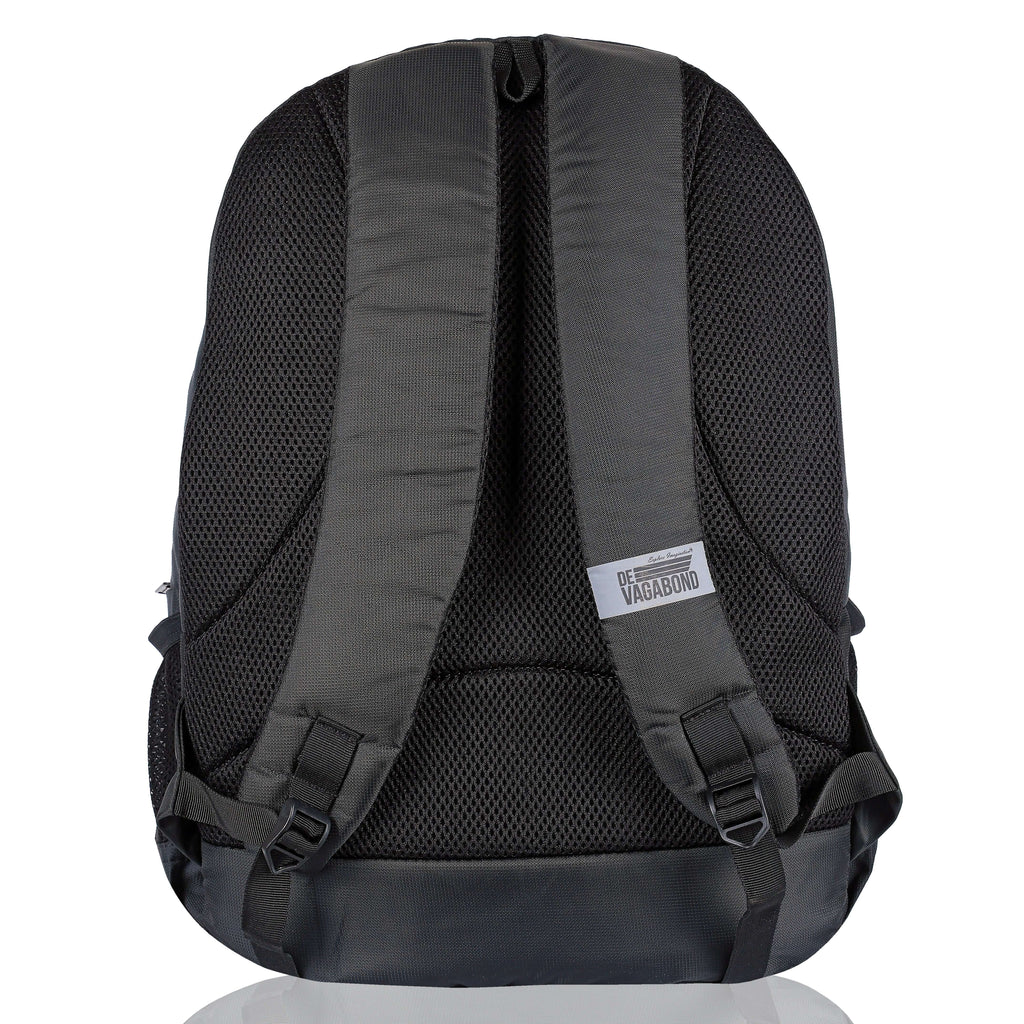 Splash 2.24 casual/school backpack 45L back view featuring padded mesh shoulder straps.