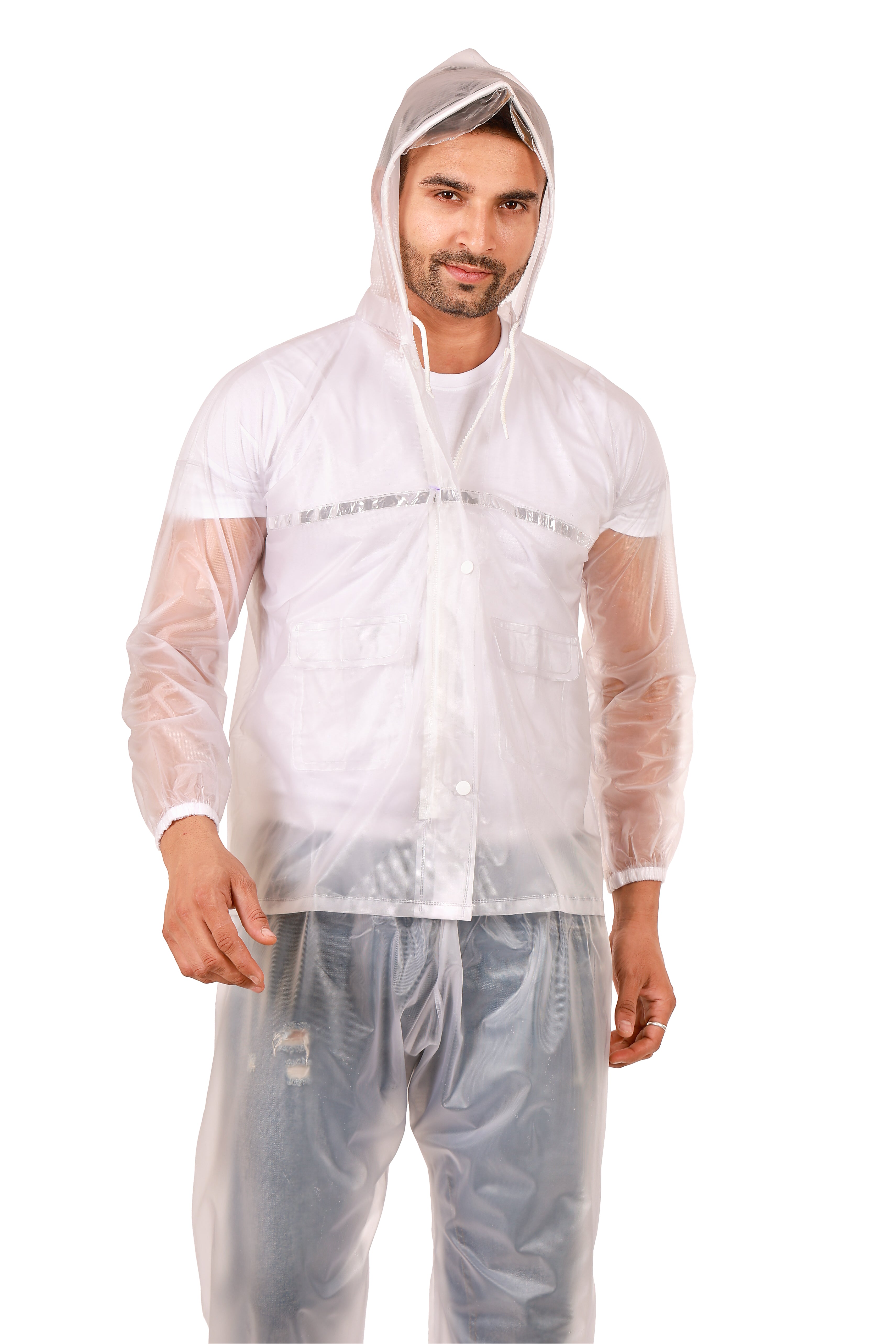Rainwear Jacket with Pant PVC