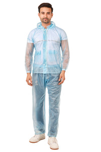 Rainwear jacket with pant Blue