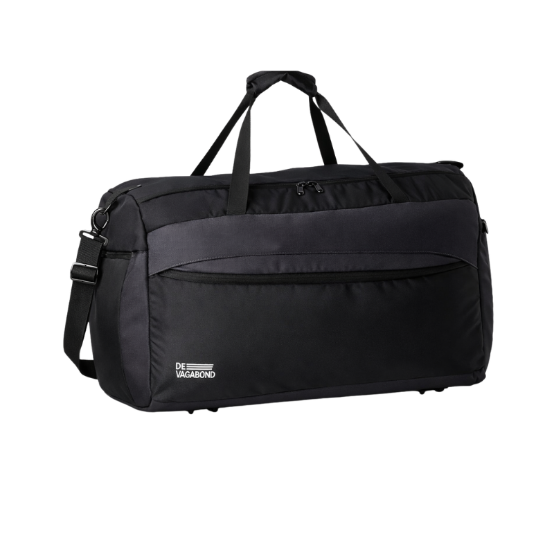 Alfa Travel & Utility Duffle Bag  50 Ltr Black