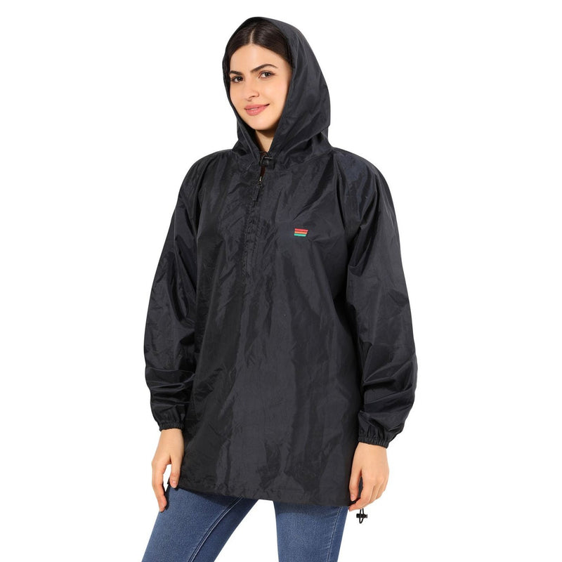 DV Pro Womens Rain Cheater Black DE VAGABOND